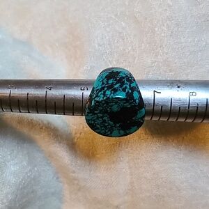 Size 6 faux turquoise resin ring